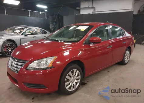 2014 Nissan Sentra Sv из США, поврежденный, VIN 3N1AB7APXEL642032